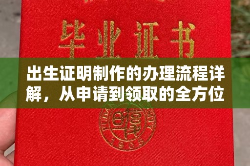 大石桥出生证明制作的办理流程详解，从申请到领取的全方位指南